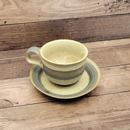 Brown Striped Mug