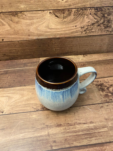 Brown and Blue Mug