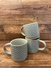 Load image into Gallery viewer, Gray Patterned Mugs