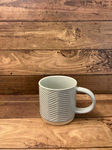 Gray Patterned Mugs