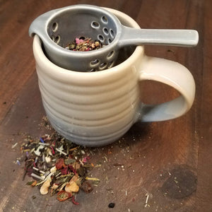 Ceramic Tea Mug with ceramic Infuser